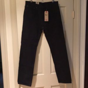 Brand new men’s black Levi’s corduroy jeans, 34 x 34, 502 regular taper